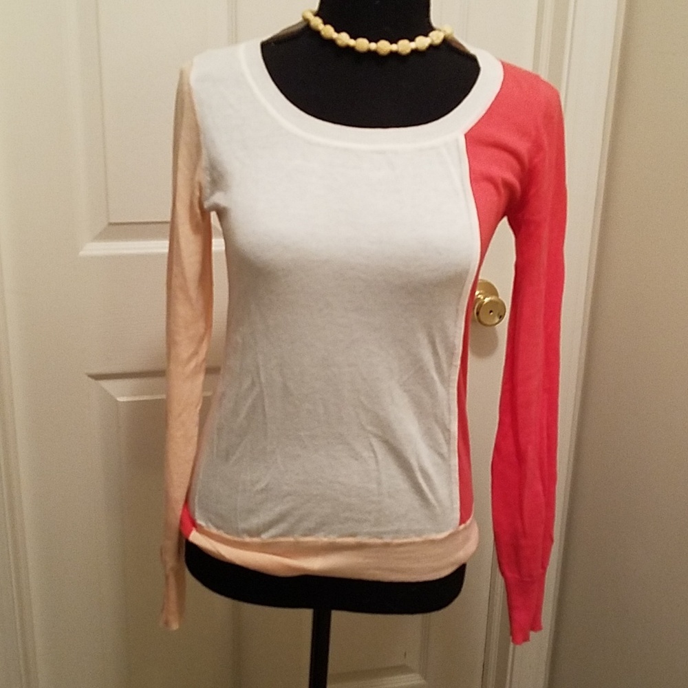 Yoon color block lightweight swea